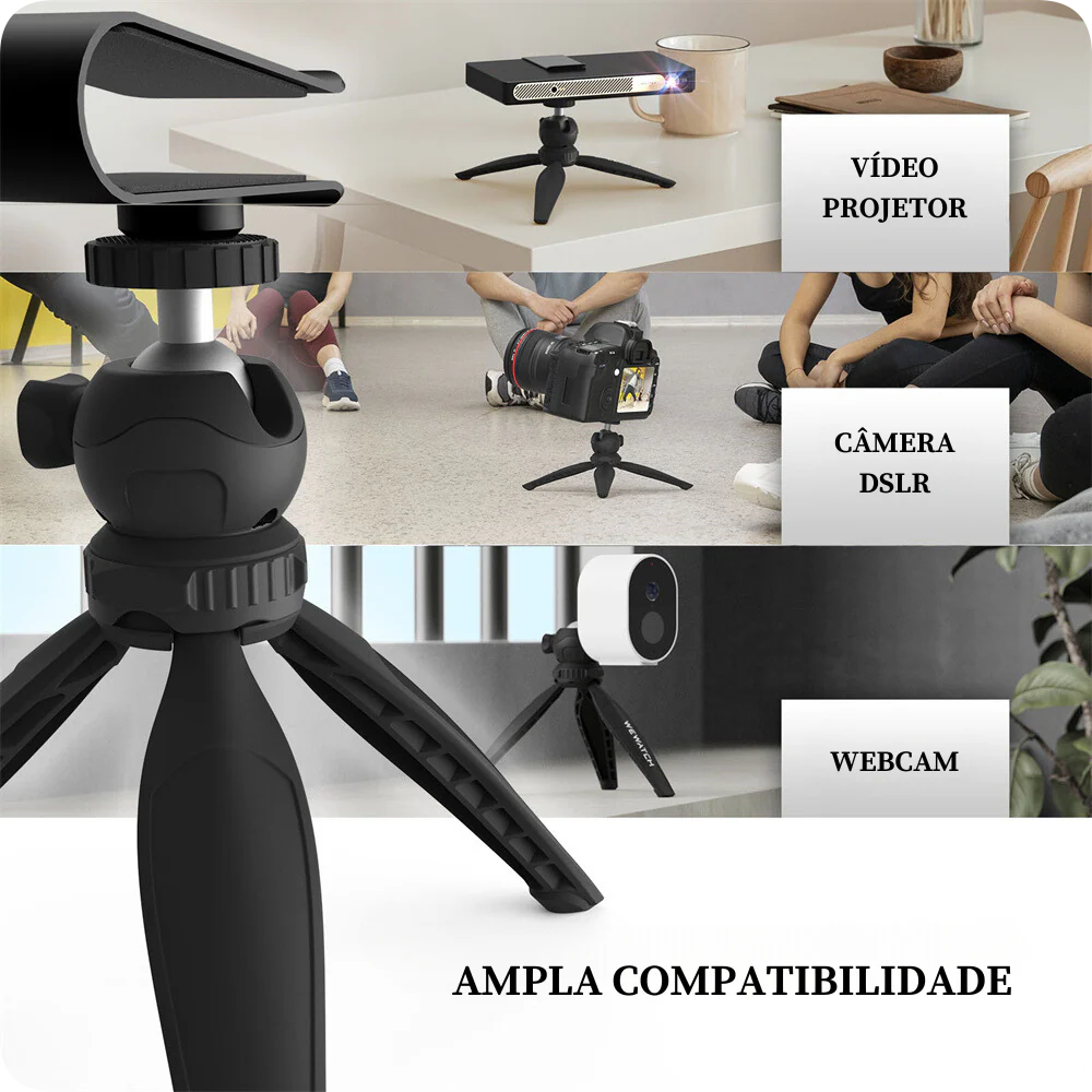 Tripé para Projetor com Suporte Ajustável - WEWATCH PS104 - Image 3